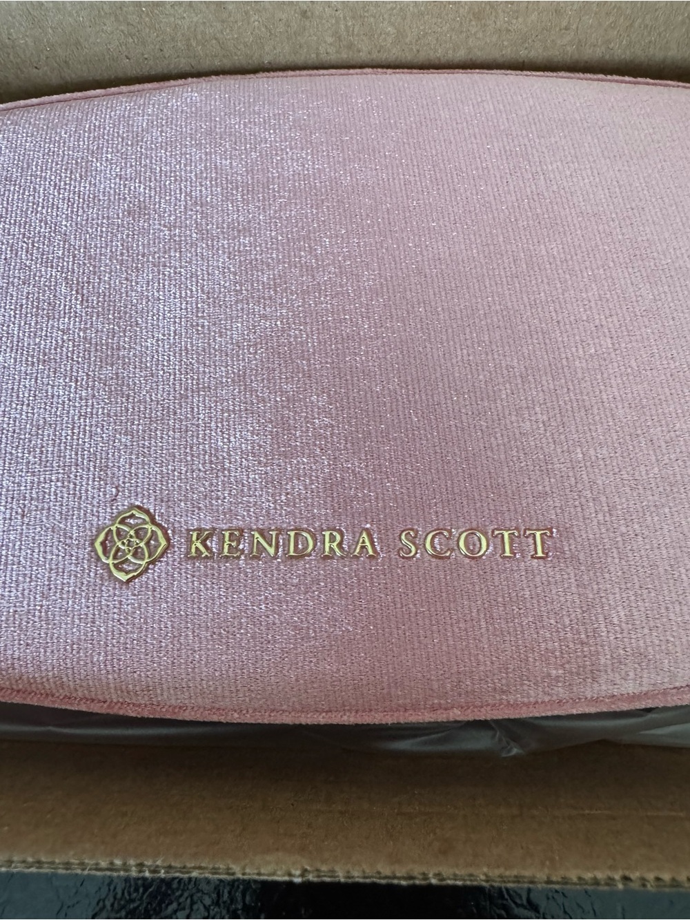 Kendra Scott Danielle Medium Jewelry Case in Pink NWT - Picture 3 of 9